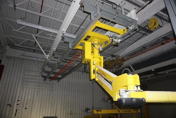 Roll Manipulator, Dalmec, ceiling mounted system, 10' track, 140 lb. load - Image 8