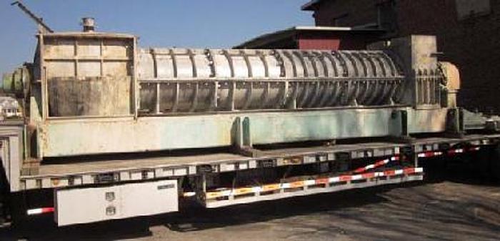 Andritz Dupps #3620, horizontal Stainless Steel dewatering press, 200 TPD - Image 1