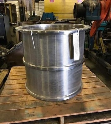 Black Clawson #24PH, Perforated Screen Basket, .051" holes, 2001 - Image 1