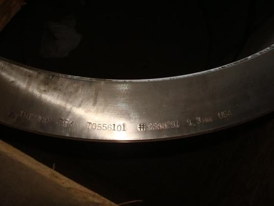 Black Clawson #24PH, Perforated Screen Basket, .051" holes, 2001 - Image 4