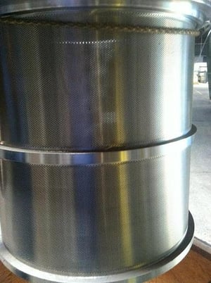 Black Clawson #24PH, Perforated Screen Basket, .051" holes, 2001 - Image 7