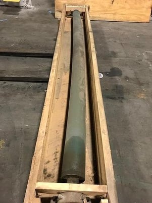 Mt Hope bowed roll, 6.5" dia. x 130' covered face - Image 2