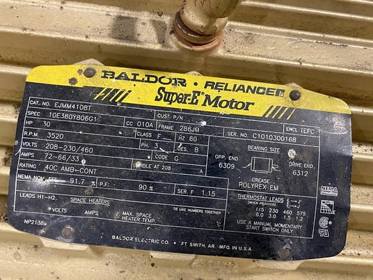Goulds #SSH, water technology G & L Series, 2.5 x 3-8, 30 HP, unused spare - Image 5