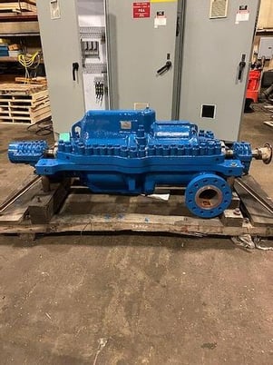 Ingersoll-Rand #4x11-8DA, boiler feedwater pump, rebuilt 2012 - Image 1