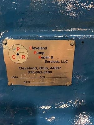 Ingersoll-Rand #4x11-8DA, boiler feedwater pump, rebuilt 2012 - Image 2