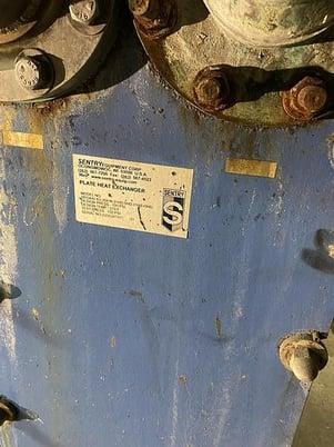 Sentry Equipment #SPGX42-63-304-N-31HS-0HD-31HS+0HD, plate heat exchanger - Image 2