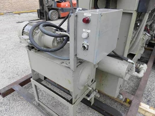 Davis Standard #MV35IN35SR, extruder, 7 zone, electrically heated, water cooled, 1987 - Image 8