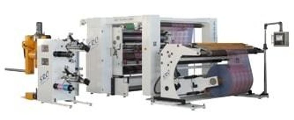 SRC Systems Limited #600-Turret duplex slitter rewinder 24" OD rolls, new - Image 2