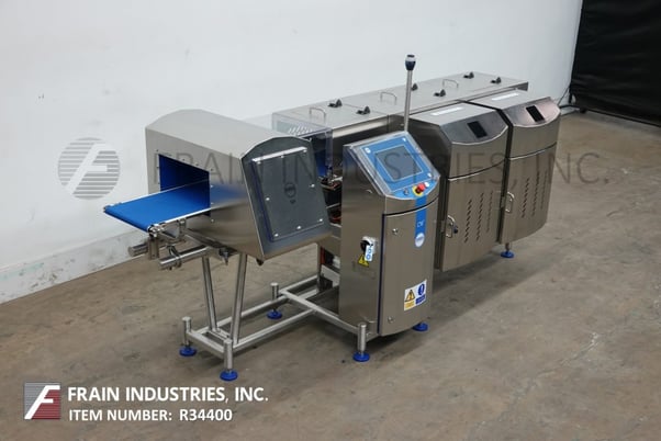 Loma #IQ4/CW3-1500, combination metal detector & checkweigher rated from 10 to 140 feet per minute, touch pad - Image 4