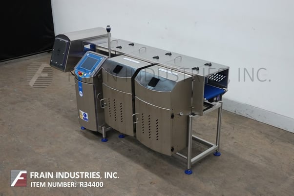 Loma #IQ4/CW3-1500, combination metal detector & checkweigher rated from 10 to 140 feet per minute, touch pad - Image 5