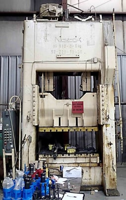 220 Ton, Niagara #S2-220-60-36 Straight Side Press- 36" x 60" Bed, 12" Stroke, 23" Shut - Image 9