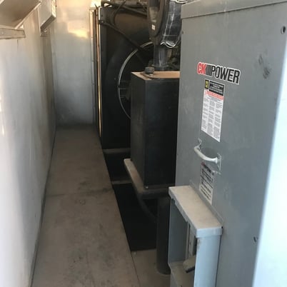 600 KW CK Power #CK600, diesel, 480 Volts, Volvo 16.12L mdl TWD164GE, 6388 hours - Image 4