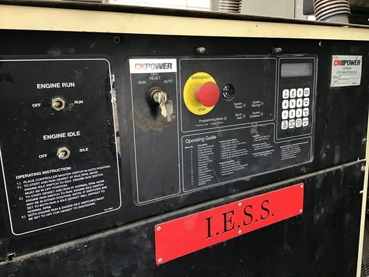 250 KW CK Power #CK250, Nat gas generator, 480 Volts,Doosan 14.6L engine, 8004 hours - Image 4