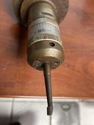 C/O Swiss made 44586 Cat 50 with C/O Swiss made 18011 adjustable boring head, #104477 - Image 2