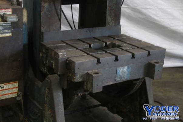 70 Ton, Johnson #70, OBI press, 5" stroke, 17-1/2" Shut Height, air clutch & brake, 7.5 HP, #74096 - Image 4