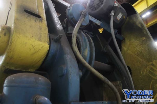 70 Ton, Johnson #70, OBI press, 5" stroke, 17-1/2" Shut Height, air clutch & brake, 7.5 HP, #74096 - Image 6