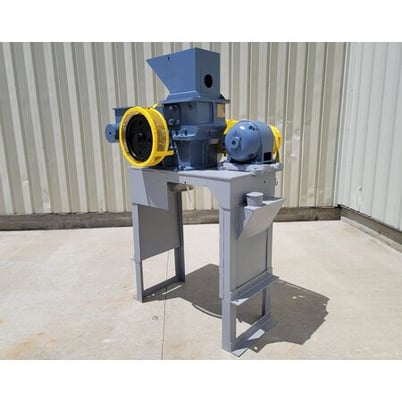 American Pulverizer #L, crusher, 15" x9" rotor, 5 HP, ring hammer mill, #17059 - Image 2