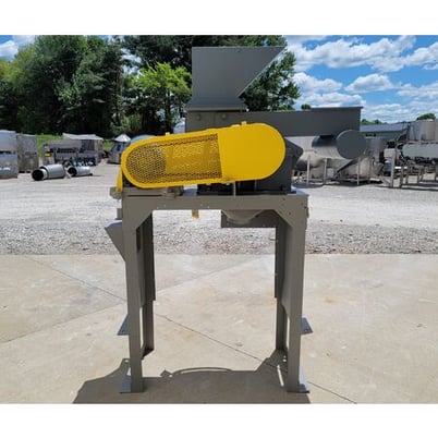 American Pulverizer #L, crusher, 15" x9" rotor, 5 HP, ring hammer mill, #17059 - Image 4
