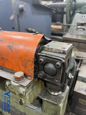 No. 60 Greenville nibbler, 11" x 12 gauge, 1725 SPM, 1/2 HP, mounted on metal stand, #14284 - Image 6