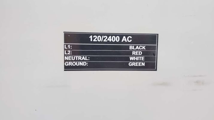 50 KVA 14400 Primary, 120/240 Secondary, Olsun, dry type, Nema 3R - Image 8