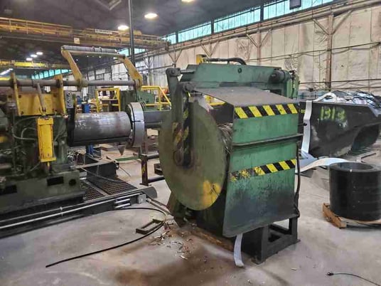 33" x 5" Stamco, (2) headed slitting line, 10000 lb. - Image 4
