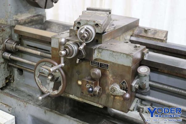 17" x 42" Precimax #1742, gap bed engine lathe, 11" swing over cross slide, 4-jaw 10" chuck, 3 HP, #73037 - Image 4