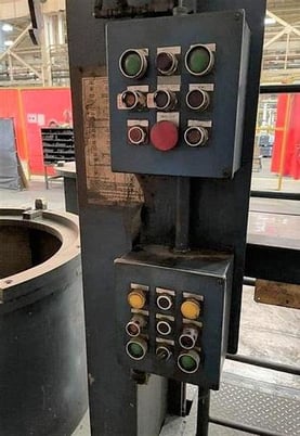 200 Ton, Dake #19-525, push buttons & controls,Bell housing & work support table (removeable), 40" stroke, 25 - Image 6