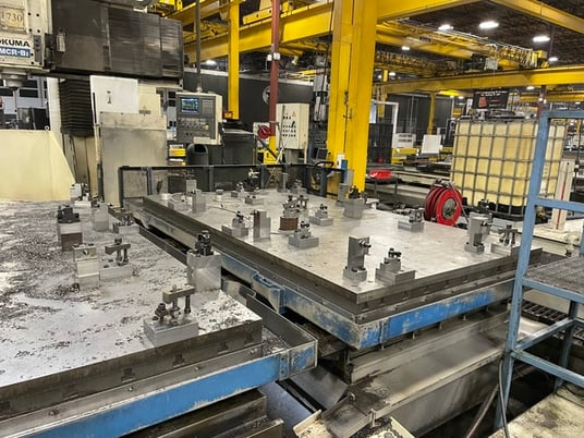 Okuma #MCR-BII2.5, bridge type machining center, 157" X, 125" Y, 31" Z, 180 automatic tool changer, 6000 RPM - Image 3