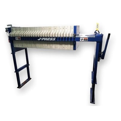 JWI Inc. #470G32-25-4MYLW, 470mm j-press filter, 88 sq.ft., 7000 psi clamp pressure - Image 2