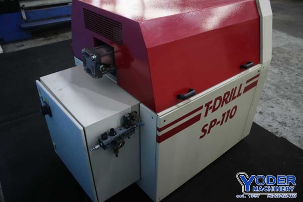 T-Drill #SP-110, tube end spinning machine, 6-8 Bar, 18 KW, 1996, #74092 - Image 4