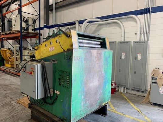 36" x .14" Coe Press Equipment #CPPS-PO-36, powered straightener - Image 2