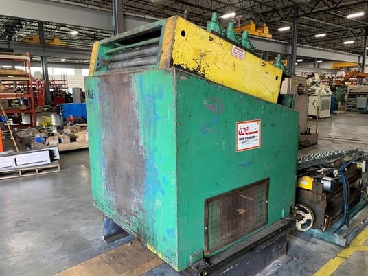 36" x .14" Coe Press Equipment #CPPS-PO-36, powered straightener - Image 3