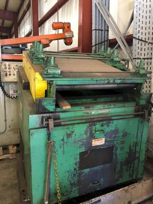 36" x .14" Coe Press Equipment #CPPS-PO-36, powered straightener - Image 5