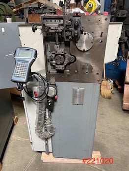 Torrington #W10A, CNC spring coiler retrofit, .008"-.028" wire diameter, 24-240 springer per minute, 300 FPM - Image 1
