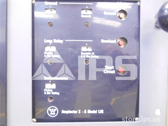 800 Amps WH Ds-206 Mo/do Amptector I-a Lig, 800 Amps Ct - Image 2
