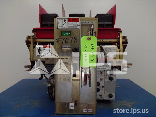 800 Amps Sa Rl-800 Eo/do 125 Volts DC Control, Ssii Lig, 200 Amps Ct, Dual Switch Bell Alarm - Image 1