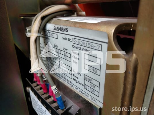 800 Amps Sa Rlh-800 Mo/do 240 Volts AC Trip, Static Trip Ii Lsig, 800 Amps Ct - Image 5