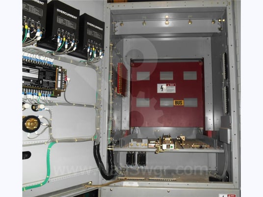 5 KV Sa Gmi-250 Indoor Switchgear 2-1200 Amps Breaker Compartment, 125 Volts DC Control - Image 8