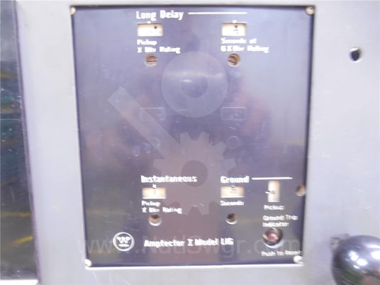 800 Amps WH Ds-206 Eo/do 125 Volts DC Control, Amptector I Lig, 300 Amps Ct - Image 2