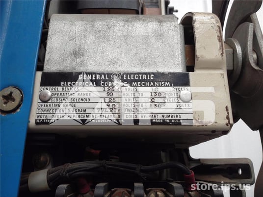 600 Amps GE Ak-2-25 Eo/do 125 Volts DC Control, Ec-1 300 Amps 1c-2b-3 - Image 4