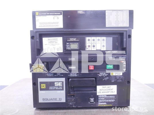 4000 Amps Square D Sed364000lsges5d4 Eo/do (sed364000) 120 Volts AC Control, 24 Volts DC Trip, Micrologic - Image 1