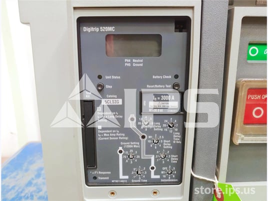 3200 Amps Ch Mds8323wea30cmanan6ymanax Eo/do (mds832) 120 Volts AC Control, Digitrip 520mc Lsig, 3000 Amps - Image 4