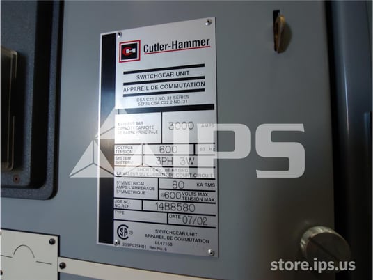 3000 Amps Ch Magnum Ds Indoor Switchgear 3-2000 Amps Feeder - Image 4