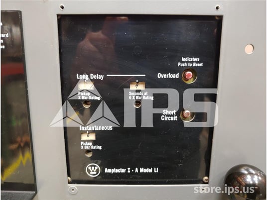 800 Amps WH Ds-206 Eo/do 120 Volts AC Control, Amptector I-a Li, 800 Amps Ct - Image 4