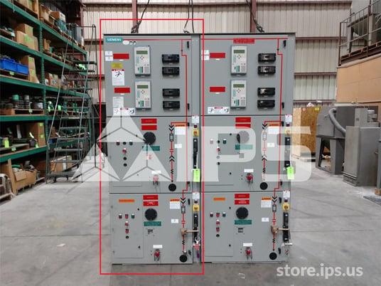 400 Amps Sa 81000 Series Vacuum Indoor Switchgear 5 KV Unused Surplus Two 400 Amps Drawout Contactor - Image 1