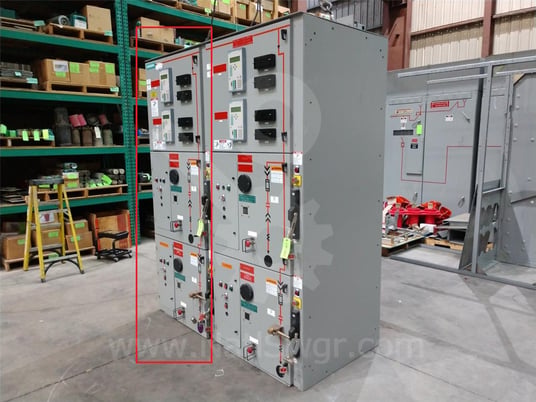 400 Amps Sa 81000 Series Vacuum Indoor Switchgear 5 KV Unused Surplus Two 400 Amps Drawout Contactor - Image 9