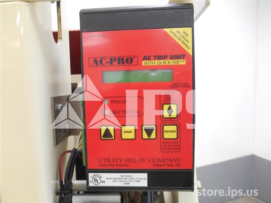 1600 Amps GE Ak-2a-50 Eo/do (ak-_a-50) 115 Volts AC Control, AC Pro Lsig, 800-1600 Amps Ct - Image 2