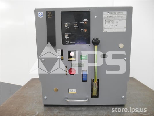 800 Amps Square D Ds-206s Eo/do 125 Volts DC Controls, Amptector Ia Li, 200 Amps Ct - Image 1