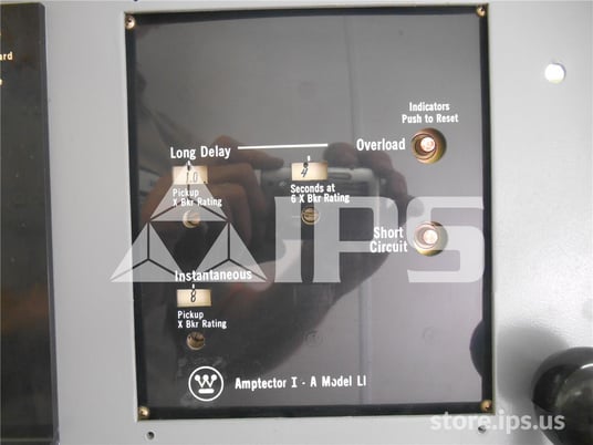 800 Amps Square D Ds-206s Eo/do 125 Volts DC Controls, Amptector Ia Li, 200 Amps Ct - Image 2