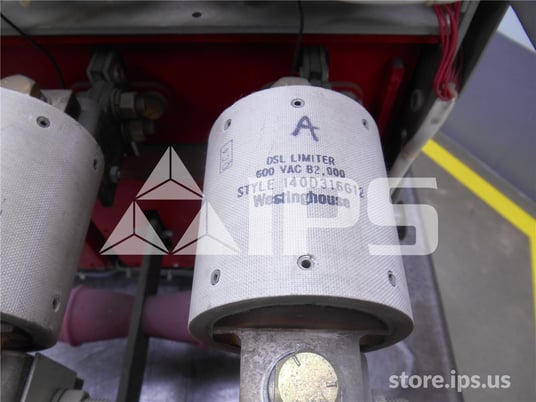 800 Amps WH Dsl-206 Eo/do 125 Volts DC Control, Amptector I Lig, 600 Amps Ct, 2000 Amps Fuse - Image 2